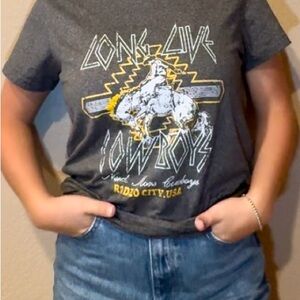 SHEIN Dark Gray Graphic Tee